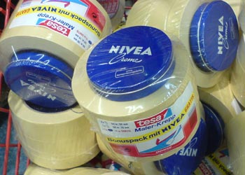 Nivea und Klebeband Aktionsangebot