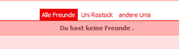 keine Freunde