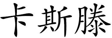 Chinesische Schriftzeichen - Symbol für Carsten Schmidts Kolumne